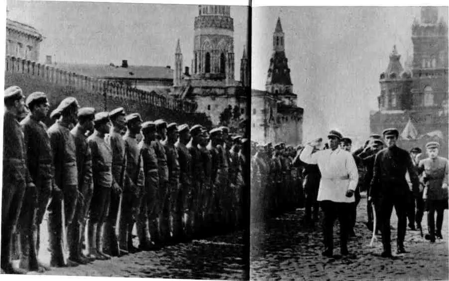 Смотр московской милиции и уголовного розыска на Красной площади 1922 г - фото 20