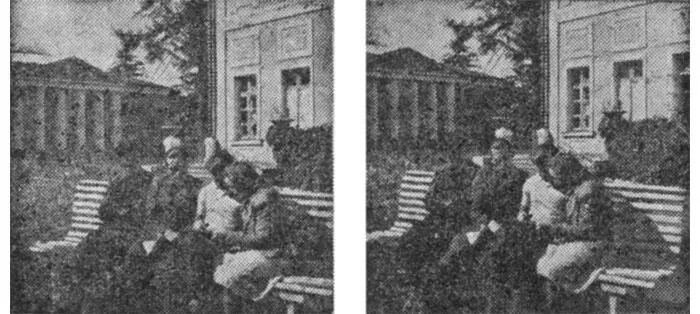 Рис 146 Стереоскопическая пара снимков Чтобы ощутить стереоэффект надо - фото 167