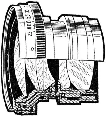 Рис 4 В объективе Юпитер8 шесть линз Хотя простая собирательная линза и - фото 4