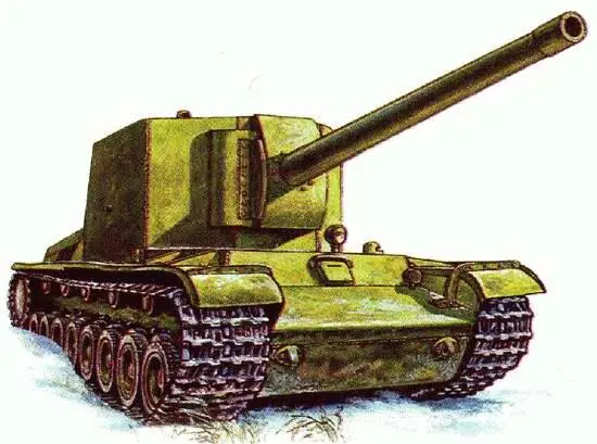 Сухопутная артиллерийская установка СУ100Y имела наполовину морское - фото 101