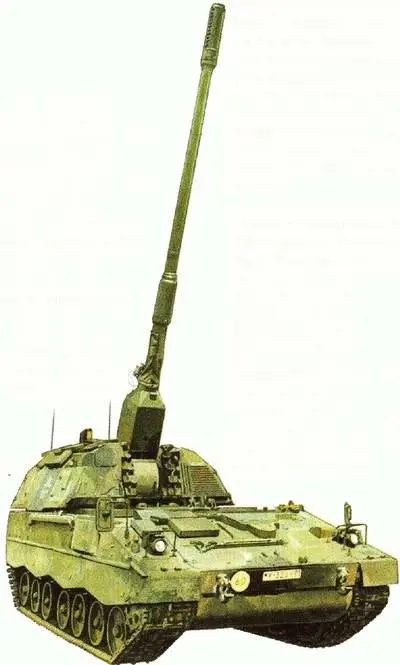 Работы над самоходной гаубицей нового поколения начались в Германии в 1987 - фото 153