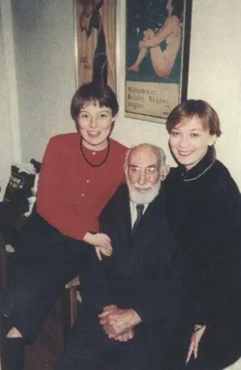 С Клодией и ее дедом Меня не впускают в Москву Алешка Менглет в Америк - фото 78