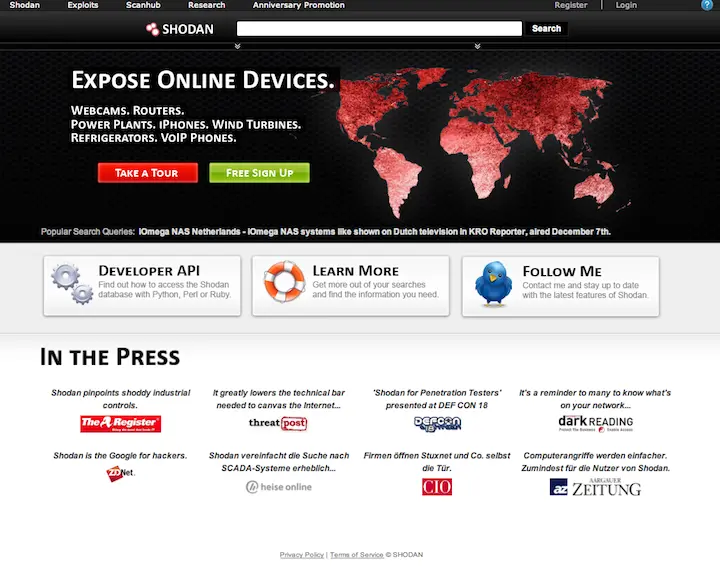 Специализированная поисковая система Shodan была создана уроженцем Швейцарии - фото 67