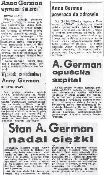 Анна Герман вырвана из лап смерти К Анне Герман возвращается здоровье - фото 112