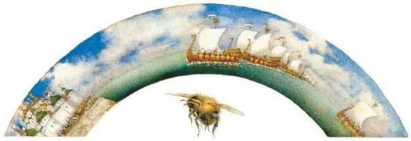 Князь у синя моря ходит С синя моря глаз не сводит Глядь поверх текучих - фото 44