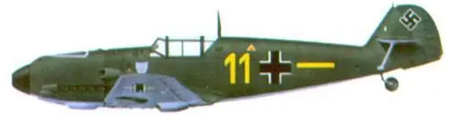 Bf 109Е фельдфебеля Альфреда Хельда из 6 JG 77 сентябрь 1939 Bf 109E3 - фото 34