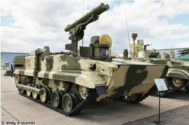 ФОТО Боевая машина 9П1572 из состава ПТРК ХризантемаС Противотанковые - фото 16