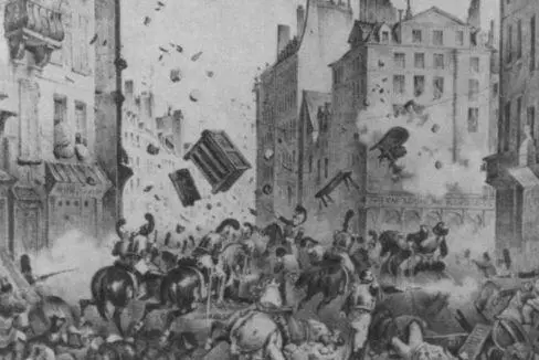 28 июля 1830 г на улице СентАнтуан С литографии В Адама Маркиз Мари - фото 26