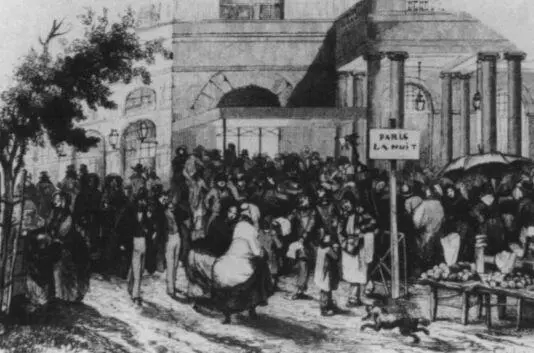 Ночная жизнь на парижских бульварах С рисунка А Лелуара Бальзак на - фото 68