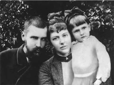 Петр Аркадьевич Столыпин с супругой Ольгой Борисовной и дочерью Марией 1889 г - фото 10
