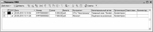 Рис 811Документы на реализацию НМА сторонним структурам Здесь представлен - фото 208
