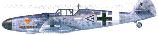 Bf109G6R6 Trop фельдфебеля Гейнриха Бартельса Греция сентябрь 1943 г - фото 92