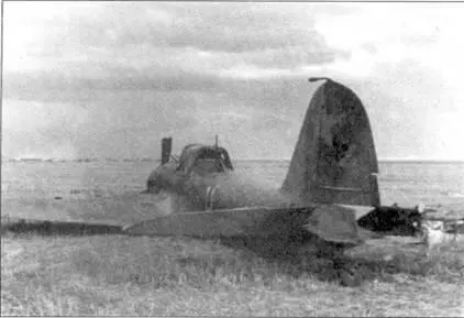 Сбитый Ил2 лето 1942 г Обращает на себя внимание разные цвета тактического - фото 35