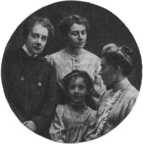 E И Струковская А Н Иванова E A АндрееваБальмонт Нина Бальмонт 1909 - фото 36
