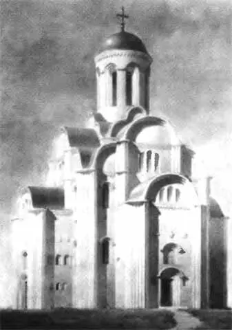 Церковь Архангела Михаила в Смоленске Конец XII в Реконструкция С С - фото 37