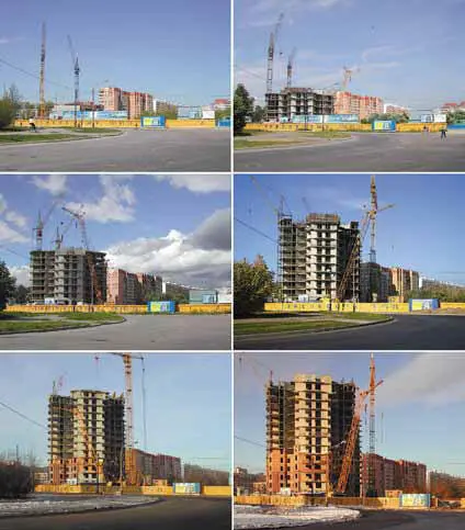 Пример фотосъёмки строящихся зданий с коррекцией перспективных искажений - фото 76