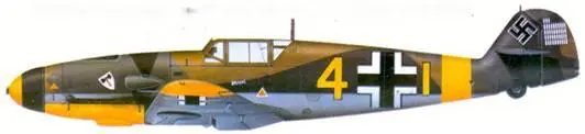 Bf 109F4 оберфельдфебеля Эбергарда фон Боремски Чугуев май 1942 г Bf - фото 162