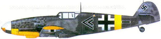 Bf 109G2 гауптмана Йоханнеса Штейнхафа Ростов август 1942 г Bf 109G6 - фото 176