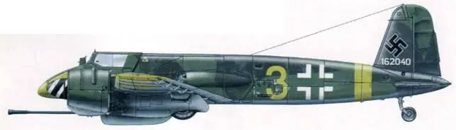 Этот Hs 129В3 из 14PzSG 9 был потерян в Венгрии 3 января 1945 г - фото 156