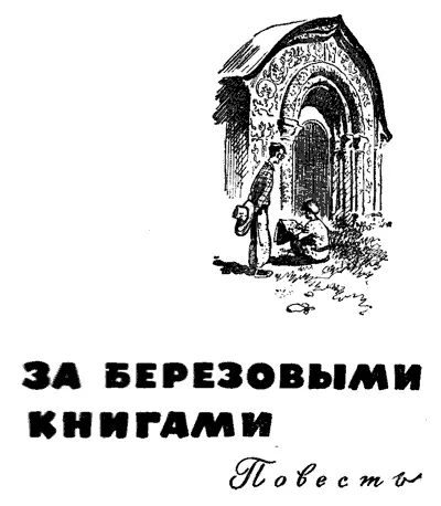 Глава первая Начинается разговор о березовых книгах Я еще не помню такого - фото 36