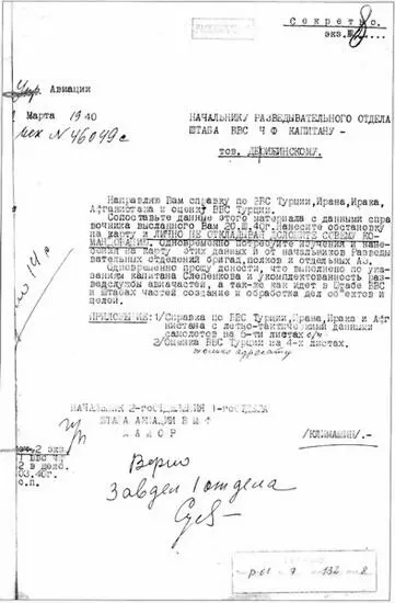 Материалы разведки ВМФ по ВВС и объектам Турции Материалы разведки ВМФ по - фото 3
