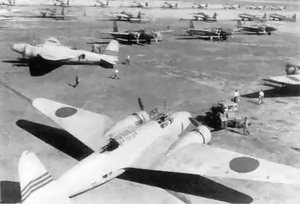 Бомбардировщик Ki21 Истребитель Spitfire Истребитель Fw190 - фото 68