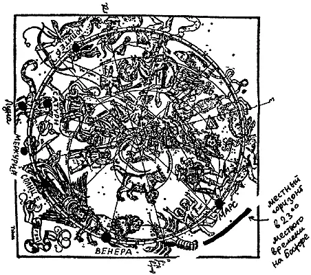 Рис 230 Расположение планет на 1 октября 1486 года Ясно видно что все - фото 77