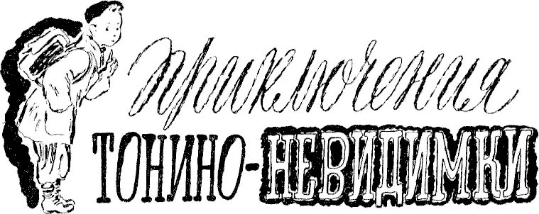 Повесть Глава первая в которой Тонино становится невидимкой Тонино Де Роза - фото 1