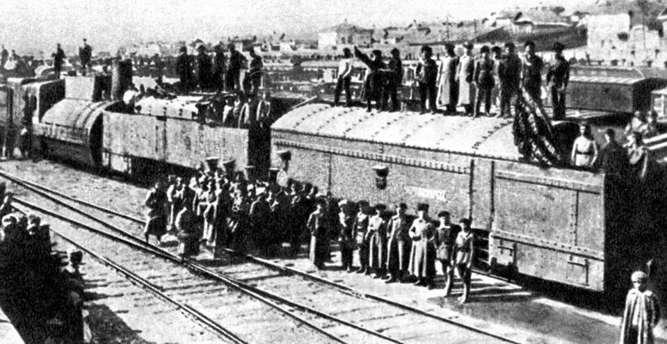 Бронепоезд Черепаха действовавший под Царицыным в 1918 году Примечания 1 - фото 45