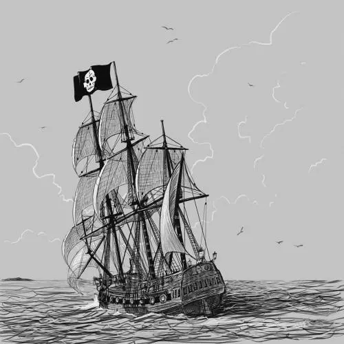 Пиратский корабль 7 июля 1552 года Франсуа Леклерк неожиданно высадил на - фото 23