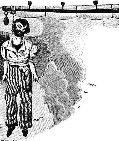 Повешенный Джозеф Баннистер Гравюра из книги Ч Элмса Баннистер встретил - фото 63
