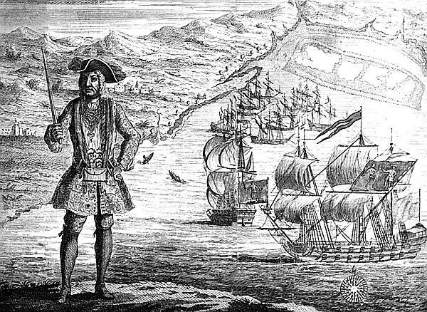 Бартоломью Робертс Гравюра XVIII в Покинув Лондон в ноябре 1718 года он - фото 83