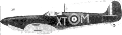 29 Mk I X4277XTM флэгофицера Ричарда Хиллари 603я эскадрилья Хорнчарч - фото 98