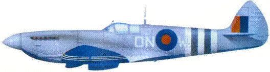 F Mk VII флэгофицера Уолтера Хибберта июнь 1944 г LF Mk IX - фото 107