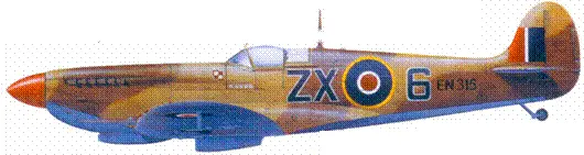 Mk IX скуадронлидера Станислава Скальского весна 1943 г Mk IXC - фото 113