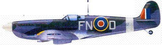 Mk IX флайтлейтенанта Рэгнэра Доггера июнь 1943 г Mk IXC сержанта Ола - фото 116