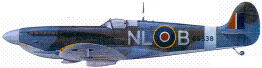 Mk IX сержанта Пьера Клостермана июнь 194З г Mk XIVF скуадронлидера - фото 119