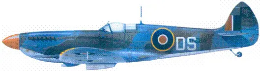 LF Mk IX гроупкэптена Уилфреда ДунканСмита август 1944 г Mk XIV - фото 126