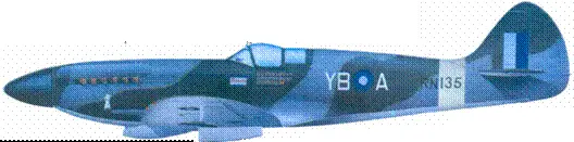 Mk XIV скуадронлидера Гингира Лэси осень 1945 г Mk XII скуадронлидера - фото 127