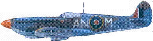 LF Mk VIII флайтлетенанта Альберта Хоули октябрь 1943 г Mk IX - фото 130