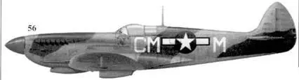 56 Спитфайр Mk VIII СММ командира 31й истребительной группы ВВС США - фото 171
