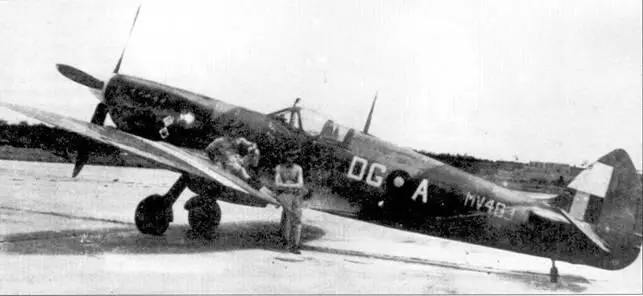 Спитфайр Мк VIII с бортовым кодом MV483 из 155й эскадрильи Бирма 1945 г - фото 58