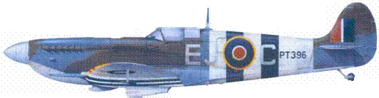 LF Mk IX уингкоммендера Джека Чарлза RCAF август 1944 г LF Mk IX - фото 91