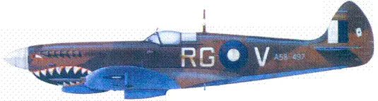 LF Mk VIII уингкоммендера Роберта Гиббиса лето 1944 г LF Mk VIII - фото 94