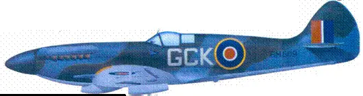 Mk XIVE уингкоммендера Джорджа Клинтона Кифира март 1945 г Mk XIVE - фото 96