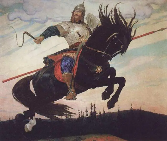 Богатырский скок Художник ВМ Васнецов Богатырь Художник ВМ Васнецов - фото 5