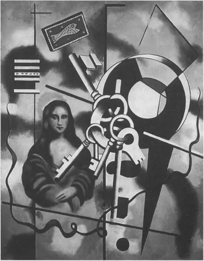 Ф Леже Мона Лиза с ключами 1925 Уж если кому и повезло с вниманием - фото 131