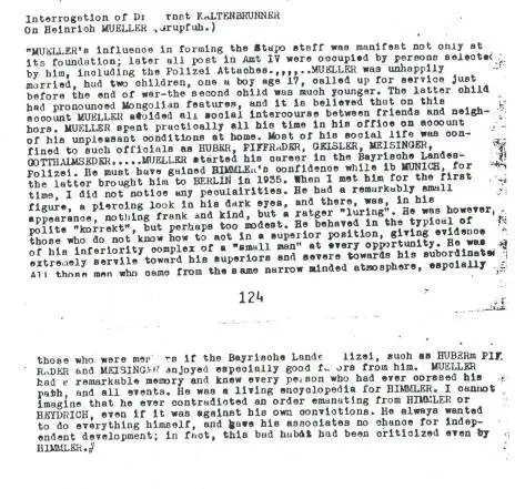 Материал из американских архивов Выдержка из протокола допроса Кальтенбруннера - фото 34