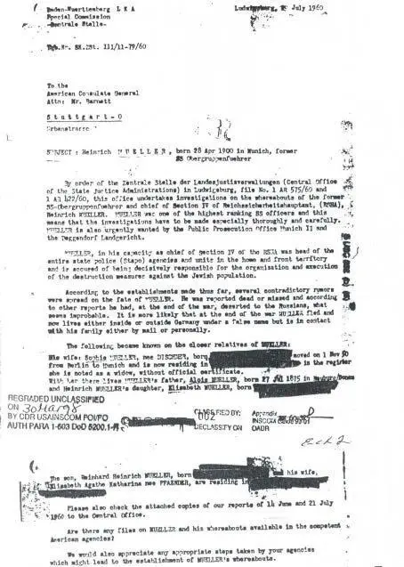 Письмо комиссара немецкой полиции Вайды американскому генеральному консулу - фото 37