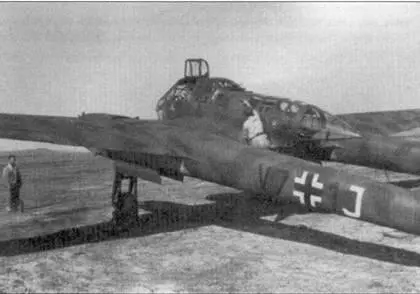 Разведчик Fw 189А1 из 1Н 32 в необычной темно зеленой оливково коричневой - фото 71